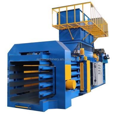 China machinery & Full Automatic Hydraulic Plastic Baler Machine Equipment Carton Box Baler Machine Bottle Press For Waste Paper for sale