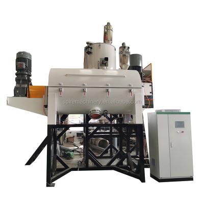 China High Speed ​​Mixing Powder PVC Mixer Hot and Mixer Plastic Cooling High Speed ​​PVC Compounding Mixer Kneader for sale