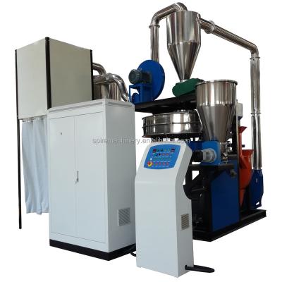 China Make pvc powder 300-350kg 30-80mesh smf600 pvc board scrap pulverizer/UPVC pipe milling machine/UPVC pipe grinder with frequency inverter for sale