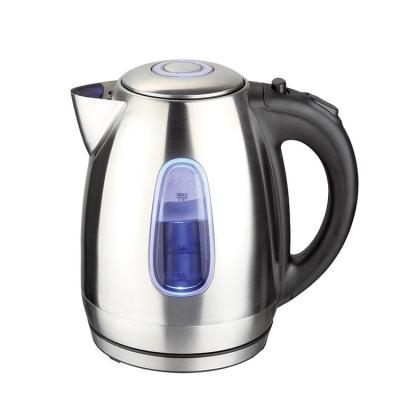 China 360 Degree Base HHB1732 Large Capacity 304 Stainless Steel Full Rotation Household Use Fast Boiling Water Electric Kettle for sale