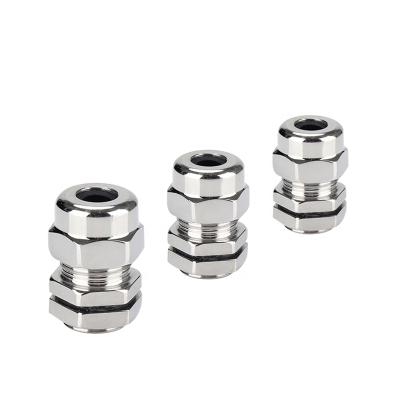 China Indoor & Outdoor Buy It Now PG7 Stainless Steel Cable Glands Waterproof IP68 Grommet Rope Grips for sale