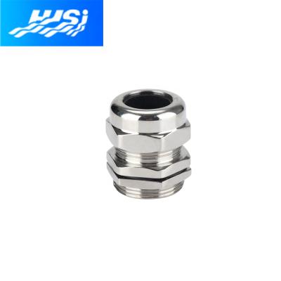 China Order PG25 Stainless Steel Indoor and Outdoor Inline Cable Glands Clamping Waterproof IP68 Grommet Rope Grips for sale