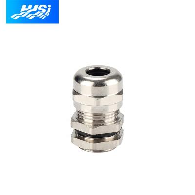 China Buy PG9 Online Indoor and Outdoor Nickel Plated Brass Cable Glands Waterproof IP68 Grommet Rope Grips for sale