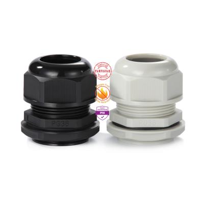 China Weather and Water Proof Buy It Now PG36 Premium Nylon Gland OD 24-32MM (0.95-1.26 inch) TL 15MM Zero Halogen PA6 - V2 IP68 for sale