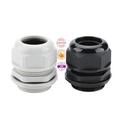 China Weather and Water Proof Buy It Now PG42 Waterproof Premium Nylon Gland OD 31-41MM (1.22-1.61 inch) TL 20MM Zero Halogen PA6-V2 IP68 for sale