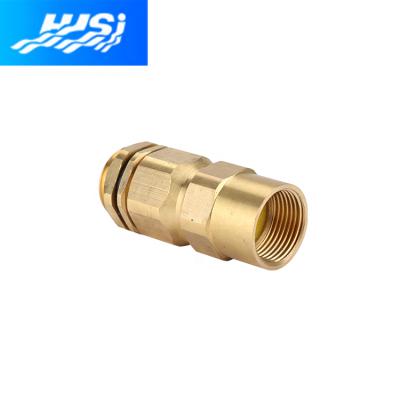 China Brass Armored Weather Proof M20 Waterproof And Explosion Proof Joint Cable Gland for sale