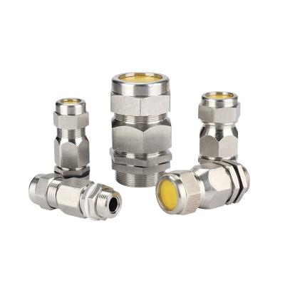 China ip65 m72 brass armored cable gland for sale