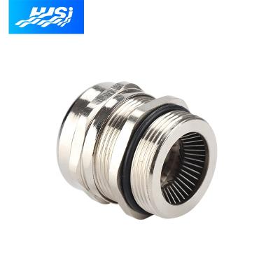 China China Manufacturer Top-Rating Triangular Spring EMC Brass Cable Gland Brass or Stainless with Metric and PG Thread for sale