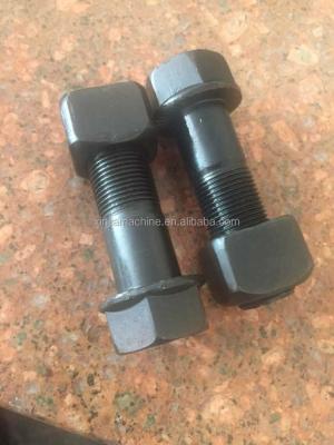 China 40Cr M20X1.5X65 Track Shoe Hex Bolt And Square Nut for sale