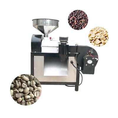 China SEREN 50kg/h Automatic Coffee Bean Peeling Hulling Coffee Bean Peeling Shelling Machine for sale