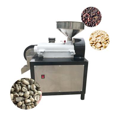 China Peeling Coffee Beans 50kg/h Dry Bean Sheller Automatic Coffee Polishing Machine for sale