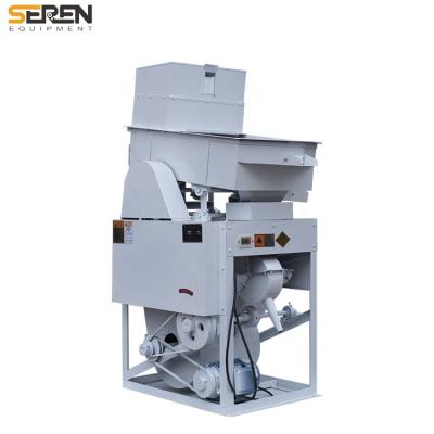 China Removing Stones and Impurities of Cereals SEREN High Capacity Three Layers Hulled Rice Corn Maize Bean Destoner Cleaning Machine for sale