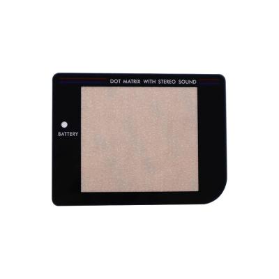 China Glass Customized Lens Glass Mirror For 3.1 Inch High Brightness Gameboy Color GBC Q5 LCD Screen Lens, its display area is more big as o for sale