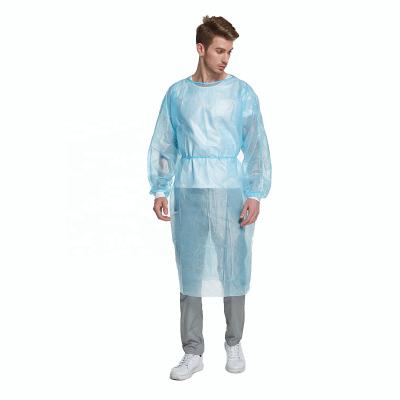 China S&J Water Proof Isolation Gown Hospital level 2/level3/level4 pp+pe sms Isolation Gown zu verkaufen