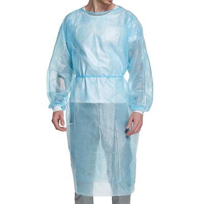 China S&J Disposable medical dental isolation gowns SMS in clinic examination hospital for sale