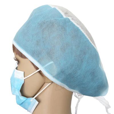 Cina Surgeon Caps Disposable Medical Use Doctor cap PP Surgical Cap Disposable in vendita