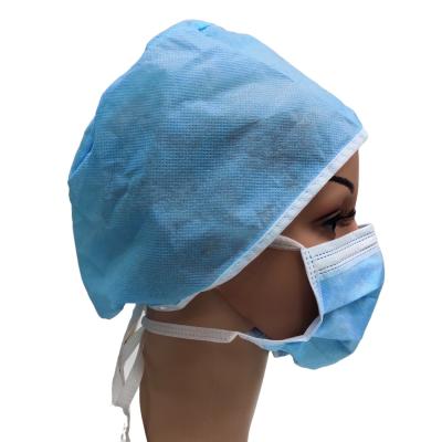 China Disposable SMS medical bouffant doctor cap disposable cheap surgical caps for sale