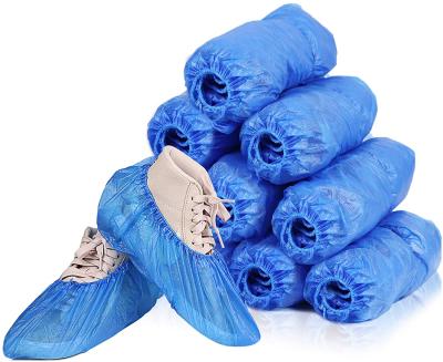 China S&J Factory direct Wholesale non woven disposable cover shoes cpe shoe covers for hospital disposable Te koop