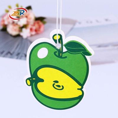 China China-chic New Hanging Fruit Paper Car Air Freshener With Good Smell / Seasoning For Cars for sale