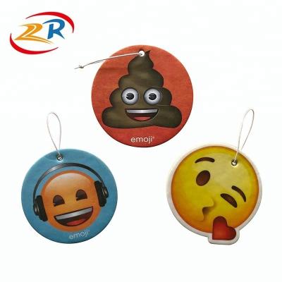 China Sustainable Design 2019 New Factory Direct Hanging Paper Car Custom Air Freshener /freshner for sale