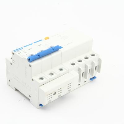 China RCBO HKGB1LE-63/3P+N 40A 50A 63A 230/400V Small AC Leakage Circuit Breaker 4.5KA/6KA for sale