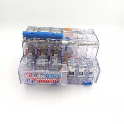 China TV-RCBO HKGB1LE-32/4P 6A 10A 16A 20A 25A 32A 400V Transparent Visual Miniature Circuit Breaker 3KA-6KA for sale