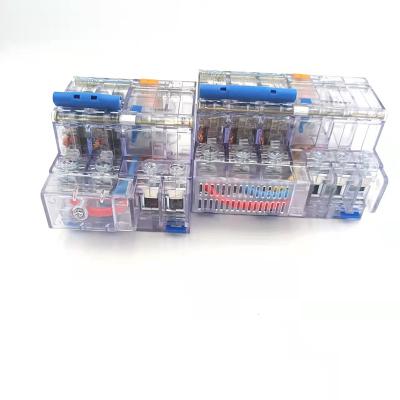 China TV-RCBO HKGB1LE-32/3P+N 6A 10A 16A 20A 25A 32A 400V Transparent Video Miniature Circuit Breaker 3KA-6KA for sale