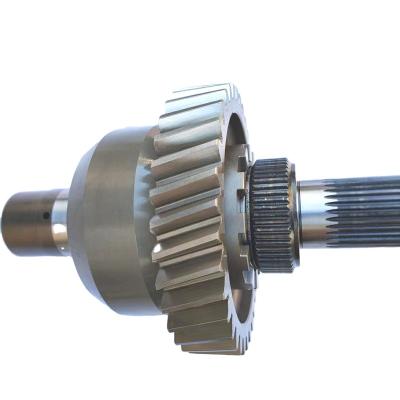 China Heavy trucks wholesale Shaanqi heavy truck hdz425 axle 81.35100.6599 input shaft middle shaft differential assembly high quality for sale