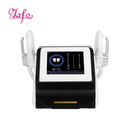 China portable Non-invasive 2 handles 4 handles muscle stimulator hiemt device / HIEMT Machine pelvic cushion for sale