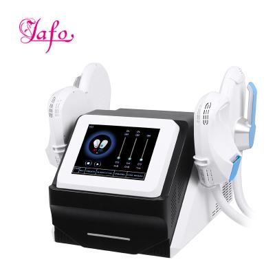 China 2022 4 handle hiemt muscle building machine electromagnetic stimulation device / fat burning muscle stimulation hiemt LF for sale