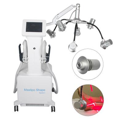 Китай best selling products Laser 6d with EMS fat burning body contouring 635nm red light laser therapy HIEMT machine LF-354A продается