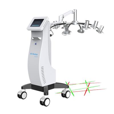 China New 8D lipo Laser 532nm Laser Green 635nm Red light Fat Removal Cellulite Removal Body Shape Slimming Laser Machine LF-3 for sale