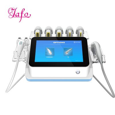 China 10 cartridges Hifu 7D Machine Body Face Lifting and HIFU 2 in 1 portable  rf face lifting skin tightening machine for sale