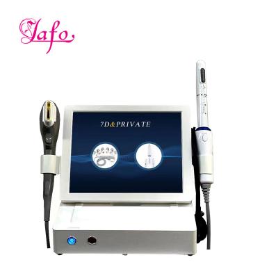 China Hifu 7D Machine Body Face Lifting and HIFU 7d 2 in 1 portable l tightening rejuvenation 7D hifu machine for sale