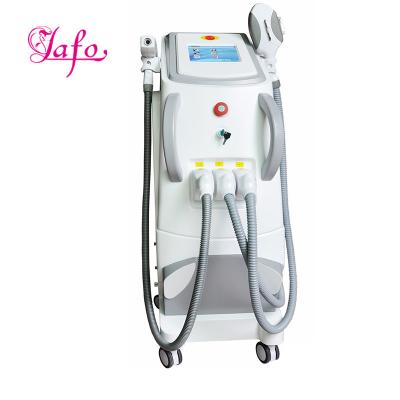 China 3 in 1 Multifunctional shr ipl nd yag laser machine / IPL RF Nd Yag Laser Hair Removal Machine for sale