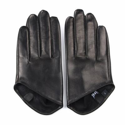 China Fashion Genuine Sheepskin Winter Warm Women Leather Gloves for sale