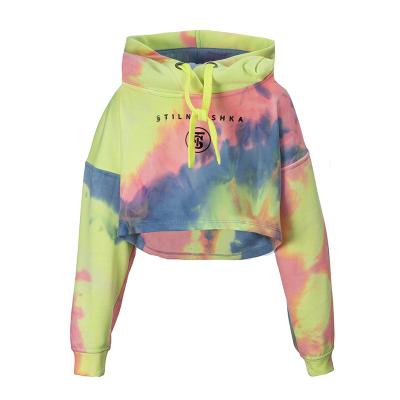 China 20% Cotton 80% Polyester Baby Hoodies Sweatshirts Anti-pilling Sports Light Green Short Jacket Kids For Girls for sale