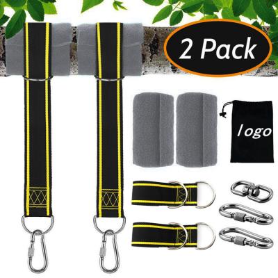 China Modern High Quality Adjustable Polyester Or Nylon Tree Swing Webbing Strap And Hammock Straps for sale