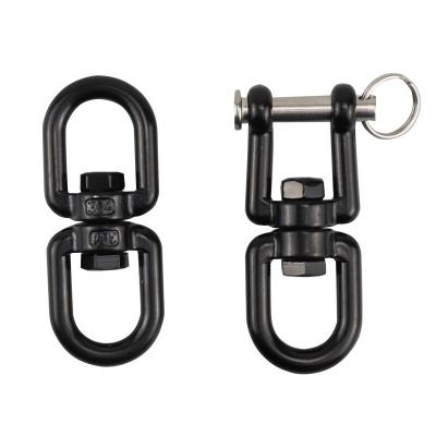 China Retail Industry High Quality Black 304 Stainless Steel Anti Knotting Ring Rotating for sale