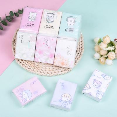 China Baby Moisturizing Tissue Facial Tissue Ultra Soft Pouch Skin-Friendly Lotion Magic for sale