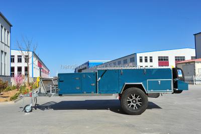 China Forward Folding Travel Trailer Hard Floor Off Road Camper Trailer for sale