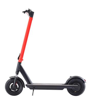 China Steel Frame 36V 7.5AH Scooter 350W Battery Motor TWO Wheel 6/20/25KM/h Front Unisex Electric Electronic Brake Rear Disc Brake 10inch for sale