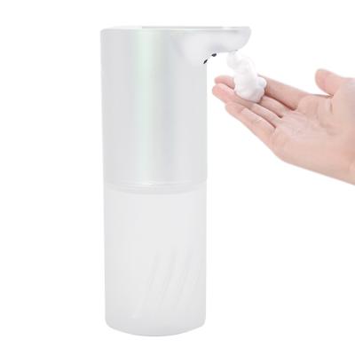 China 400ml Plastic Touchless Automatic Foam Soap Dispenser Kitchen Tabletop Countertop Sensor Foam Soap Dispenser For Kids for sale