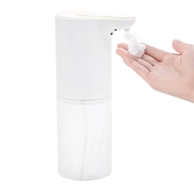 China Battery Operated Hand Sanitizer Top Foam Soap Dispenser Bathroom 400ml Tabletop Automatic Foam Soap Dispenser for sale