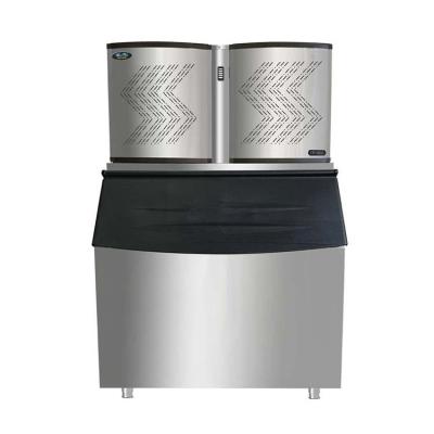 China Automatic Ice Maker 800kg/24h Electri 800kgs/day Snowflake Ice Cream Container Car Production Devices Combination Double One à venda