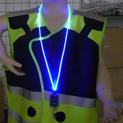 China Show Solid Color Led Light Lanyard Or Collar for sale