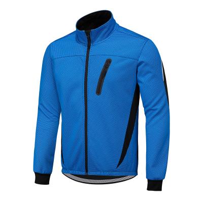 China Winter Outdoor Sport Thermal Mens Windproof Cycling Clothing Men Breathable Bike Cycling Jacket for sale