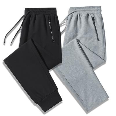 China PDEP Anti-Static L-8XL 2021 Mens Pants 95% Cotton Plus Size Sports Knitted Pants Stretch Mens Sweatpants for sale