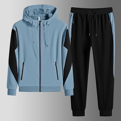 China PDEP M-6XL 70% Cotton Men's Breathable Sports Suit Hoodie Casual Plus Size Mens Tracksuit Sets for sale