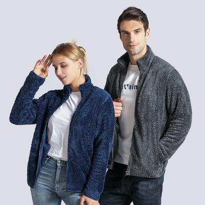 China PDEP New Size S-4XL Fleece Sweater Couple Anti-pilling Fleece Sports Casual Mens Zipper Jacket for sale